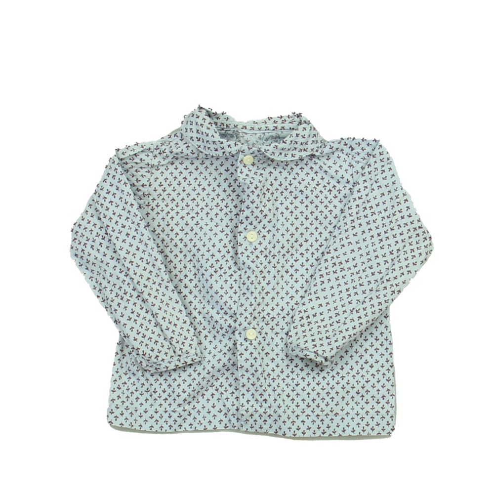 Gocco Girls Blue Blouse size: 3-6 Months